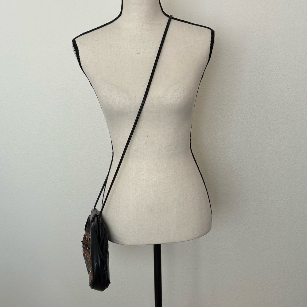 Vintage Samir Handbags Leather Clutch Or Crossbody View 2